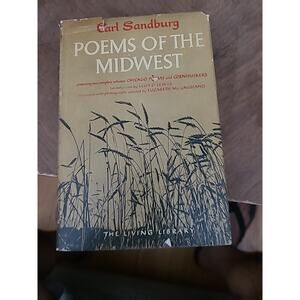 Poems of the Midwest HC/DJ 2nd 1946